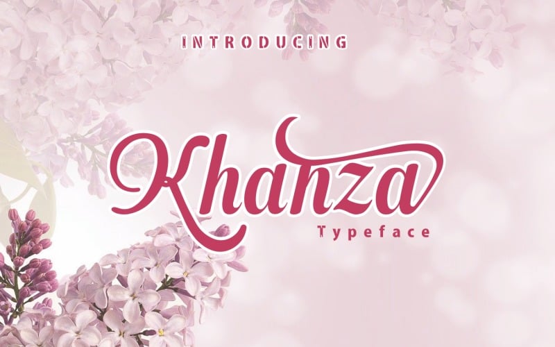 Khanza Cursive Font