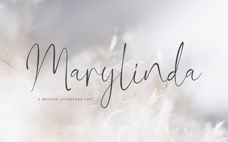 Marylinda Beauty podpisové písmo