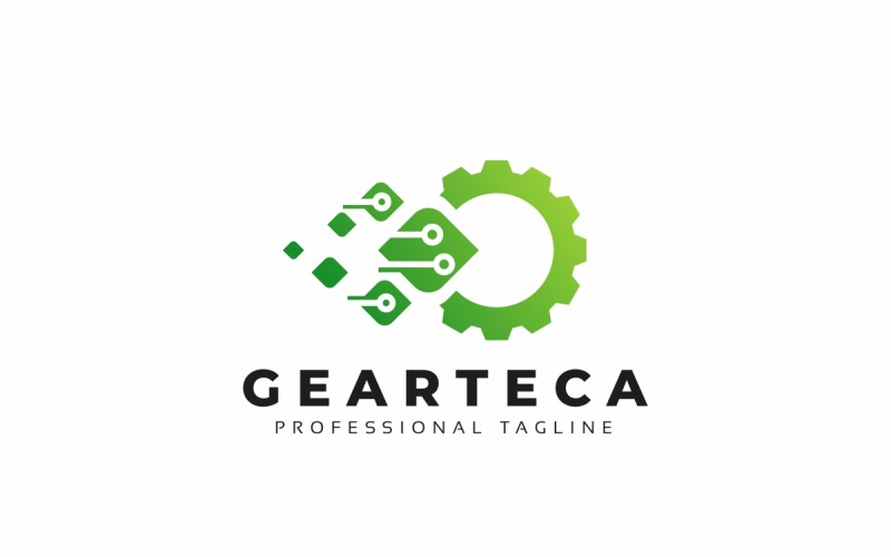 Download Шаблон логотипа "Gear Tech Logo Template" / Gear Tech Logo Template - Шаблон логотипа на тему графика app,blog,car,clock,data,freelance,gear,hour,information,it,market,marketing,marketplace,media,security,service,setting,shield,shop,software