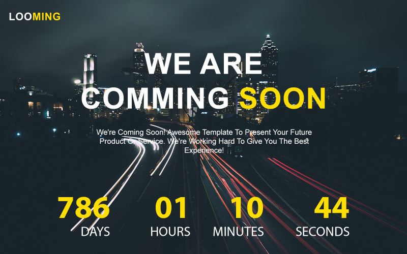 Looming Specialty Page