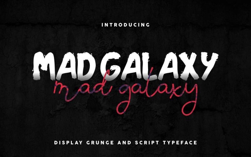 Download Шрифт "Mad Galaxy Font" / Mad Galaxy Font - Шрифт на тему графика bold,brochure,brush,card,classic,elegant,fashion,flyer,font,handwriting,invitation,lettering,light,logo,modern,natural,photography,restaurant,rough,script