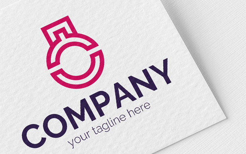 Download Шаблон логотипа "Ring Logo Template" / Ring Logo Template - Шаблон логотипа на тему графика ring,jewelry,pendant,circle,door,lock,pipe,tunnel,fasteners,security,sign,minimalism,one,color,two,handguards,emblem