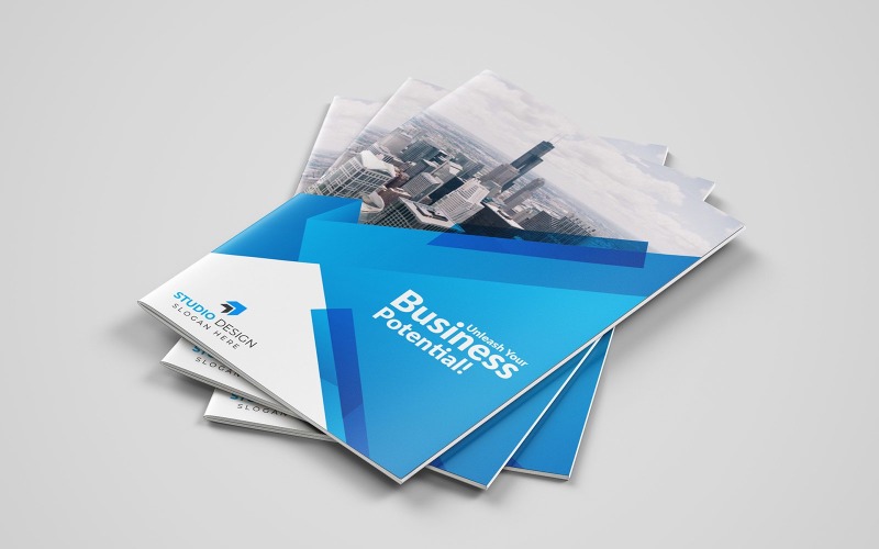 Download Фирменный стиль "Destruction 8 Page Business Brochure - Corporate Identity Template" / Destruction 8 Page Business Brochure - Corporate Identity Template - Фирменный стиль на тему графика magazine,multipurpose,catalog,leaflet,advertise,booklet,report,annual,promotion,flyer,brochure,marketing,page,document,print,cover,book,company,corporate,promotional
