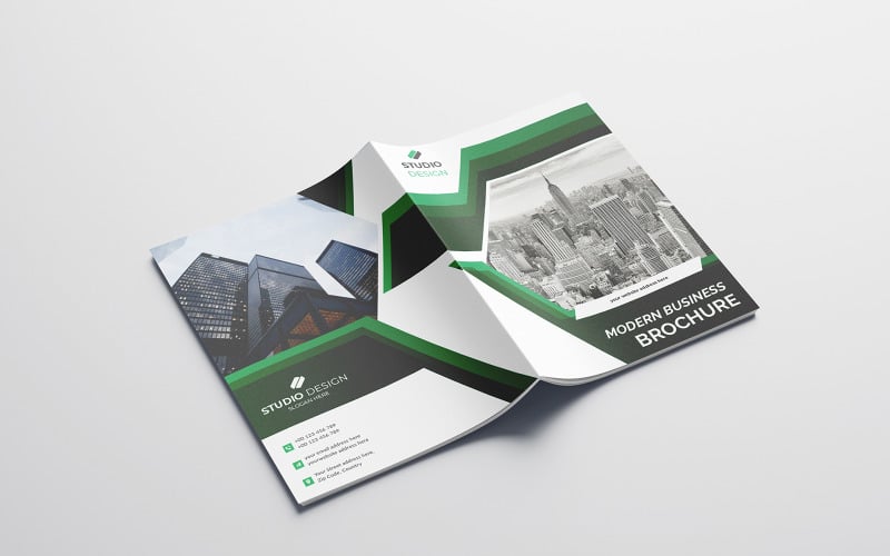 Lebowski 16 Page Business Brochure - Corporate Identity Template