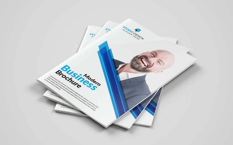 Download Фирменный стиль "Madden 8 Page Business Brochure - Corporate Identity Template" / Madden 8 Page Business Brochure - Corporate Identity Template - Фирменный стиль на тему графика magazine,multipurpose,catalog,leaflet,advertise,booklet,report,annual,promotion,flyer,brochure,marketing,page,document,print,cover,book,company,corporate,promotional