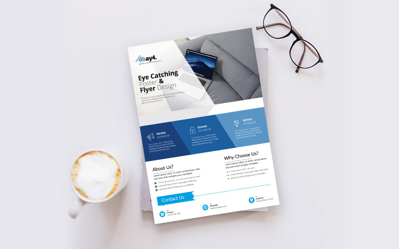 Download Фирменный стиль "Business Flyer - Corporate Identity Template" / Business Flyer - Corporate Identity Template - Фирменный стиль на тему графика business,design,flyer,template,corporate,modern,poster,concept,marketing,creative,print,style,a4,company,simple,element,headline,flyers,sale,digital