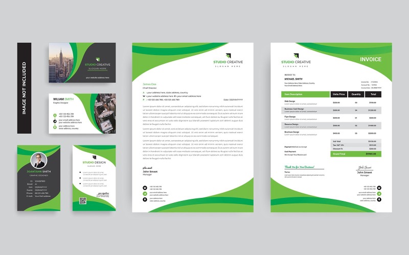 Download Фирменный стиль "Harley Quinn Branding Stationery - Corporate Identity Template" / Harley Quinn Branding Stationery - Corporate Identity Template - Фирменный стиль на тему графика brand,branding,corporate,identity,stationery,office,business,set,template,company,graphic,package,stationary,letterhead,notepad,abstract,card,envelope,invoice,design