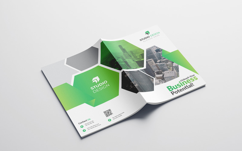 Smartest 16 Page Business Brochure - Corporate Identity Template