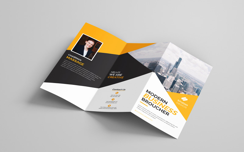 Spyro Business Brochure - Vorlage für Unternehmensidentität