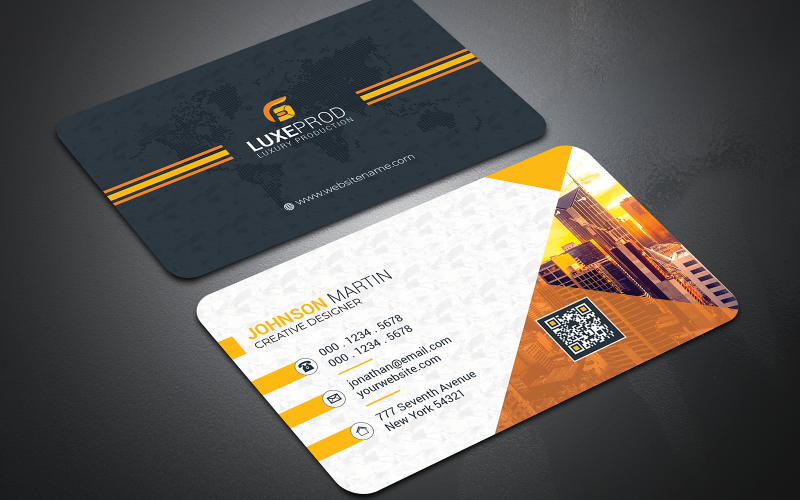 Download Фирменный стиль "Modern Business Card - Corporate Identity Template" / Modern Business Card - Corporate Identity Template - Фирменный стиль на тему графика black,blue,bundle,business,card,clean,cmyk,color,company,corporate,creative,design,green,horizontal,modern,personal,print,ready,professional,psd