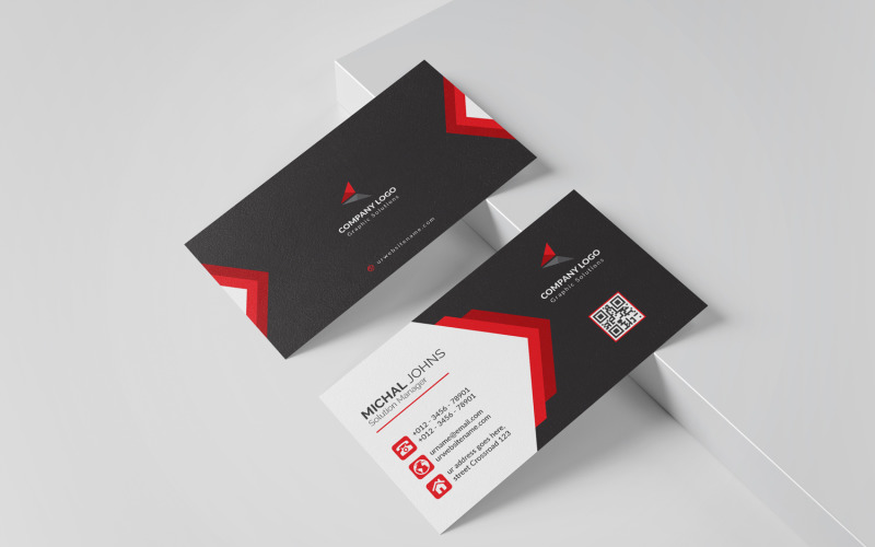 Download Фирменный стиль "Modern Professional Business Card - Corporate Identity Template" / Modern Professional Business Card - Corporate Identity Template - Фирменный стиль на тему графика brand,phone,elegant,id,black,office,mobile,communication,print,card,business,graphic,template,corporate,creative,abstract,layout,vector,company,business card