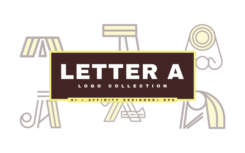 Download Шаблон логотипа "Letter A - Collection Logo Template" / Letter A - Collection Logo Template - Шаблон логотипа на тему графика abstract,brand,branding,business,collection,corporate,design,elegant,graphic,icon,idea,identity,incorporate,letter,letter a,logo,logotype,luxury,mark,memorable
