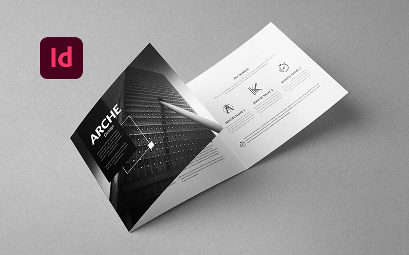 Download Фирменный стиль "Architecture Square Trifold Brochure - Corporate Identity Template" / Architecture Square Trifold Brochure - Corporate Identity Template - Фирменный стиль на тему графика a4,annual,annual report,business,business catalog,catalog,catalog template,catalogs,catalogue template,chart,charts,clean,corporate,customizable,customize,design,elegant,indesign,infographic,