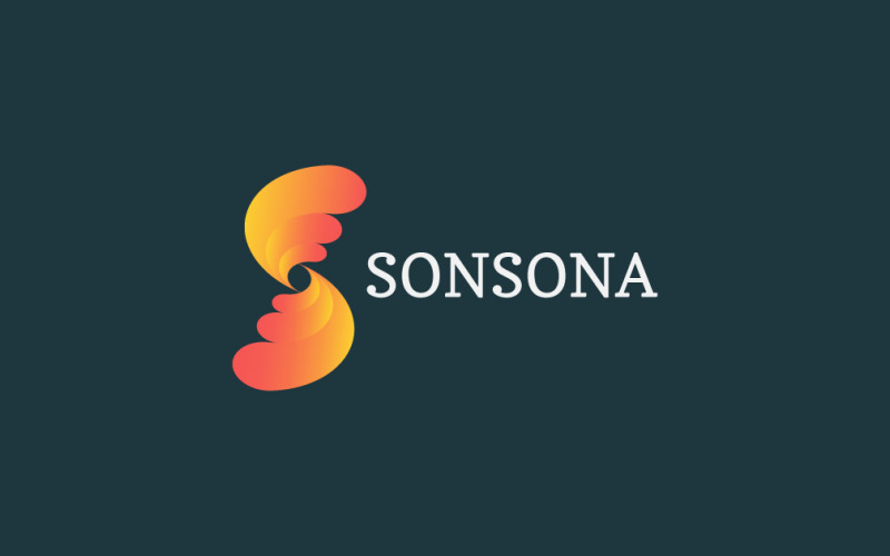 Download Шаблон логотипа "Letter S Modern Design Logo Template" / Letter S Modern Design Logo Template - Шаблон логотипа на тему графика logo,logodesign,logo design,modern,logoneew,newlogo,logologo,modernlogo