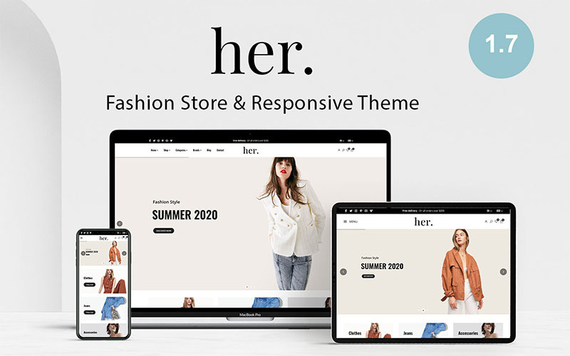 Her Store - Tema de PrestaShop de moda