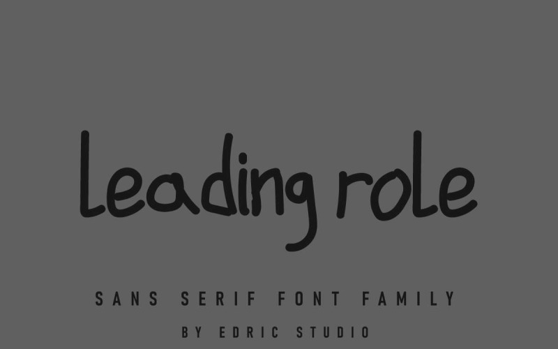 Download Шрифт "Leading Role Font" / Leading Role Font - Шрифт на тему графика bold,brochure,card,cartoon,classic,clean,comic,fashion,flyer,font,fun,funny,handwriting,handwritten,illustration,invitation,lettering,light,logo,modern