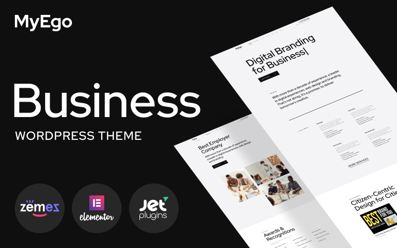 MyEgo – Business-WordPress-Theme für Unternehmens- und Dienstleistungswebsites
