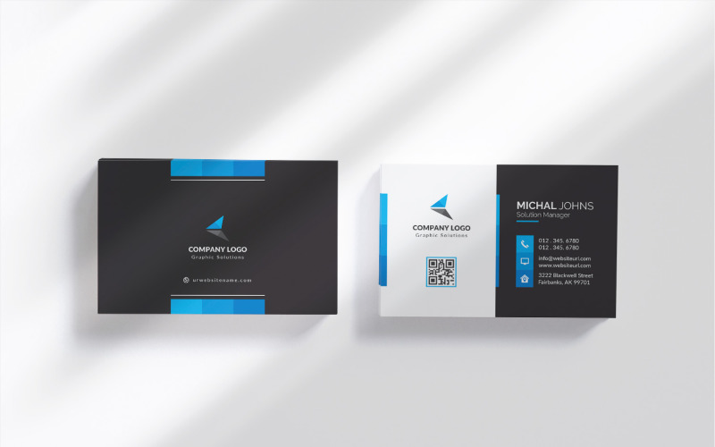 Download Фирменный стиль "Business Cards - Corporate Identity Template" / Business Cards - Corporate Identity Template - Фирменный стиль на тему графика abstract,art,black and white,blue,blue business,bundle,business card,card,clean,colorful,cool,corporate,creative,divergent,elegant,minimal,minimalist,personal,print template,professional