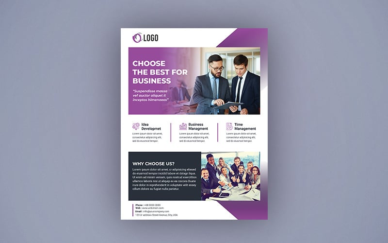 Download Фирменный стиль "Business Flyer Design - Corporate Identity Template" / Business Flyer Design - Corporate Identity Template - Фирменный стиль на тему графика corporate,business,agency,company,flyer,design,a4,print,print-ready,marketing,template,us,letter,advertisement,advertising,consultant,promotion,communication,creative,internet