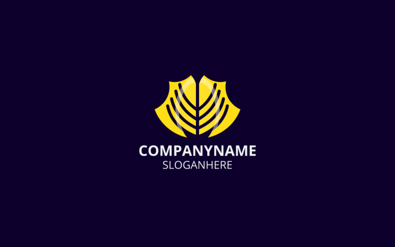 Firemní obchodní společnost Logo šablona
