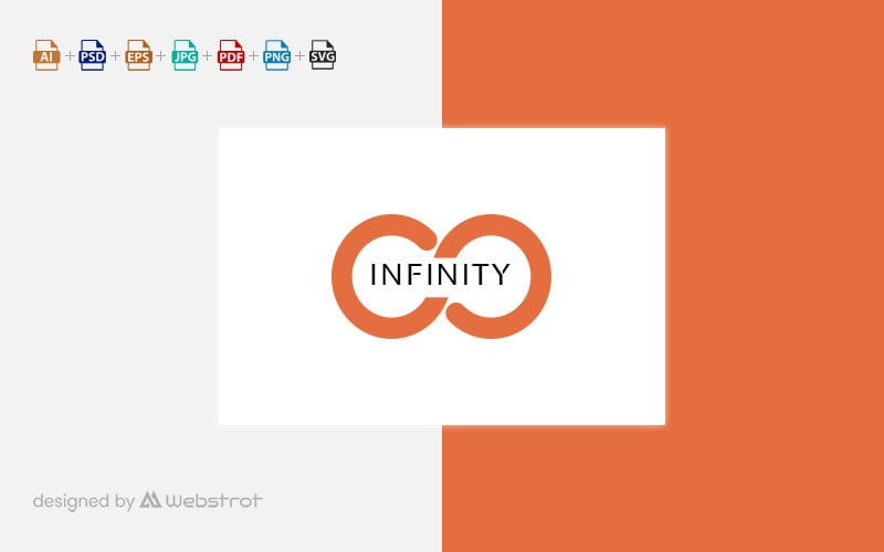 Infinity Logo šablona