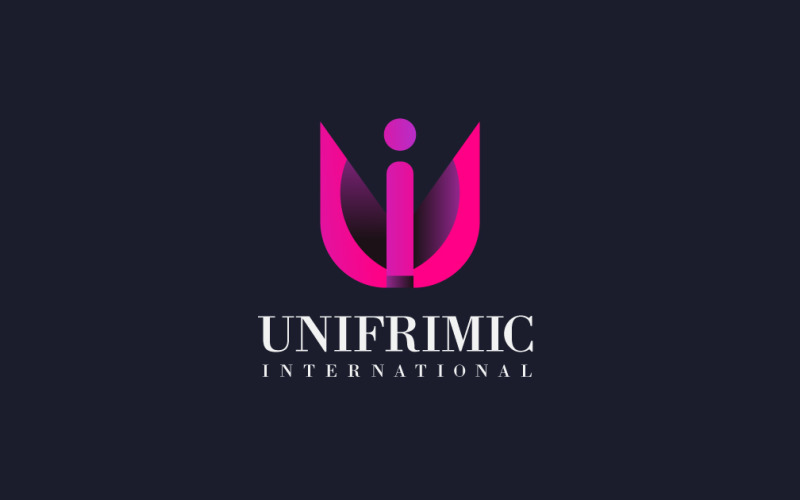 Download Шаблон логотипа "Letter I and U Modern Logo Template" / Letter I and U Modern Logo Template - Шаблон логотипа на тему графика logo,logo design,logodesigner,logo logo,logo new,modern logo