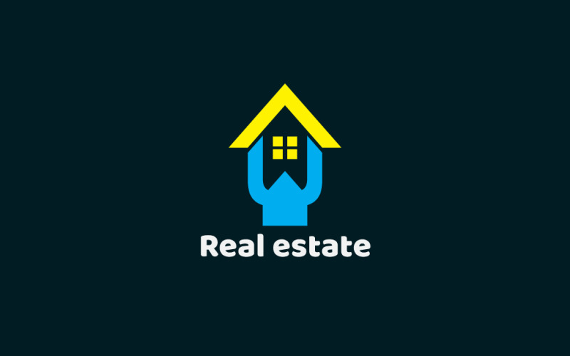 Download Шаблон логотипа "Real estate Logo Template" / Real estate Logo Template - Шаблон логотипа на тему графика logo,logo design,logo logo,logodesign,letter logo,logo new,logonew,modern logo,modernlogo,logologo