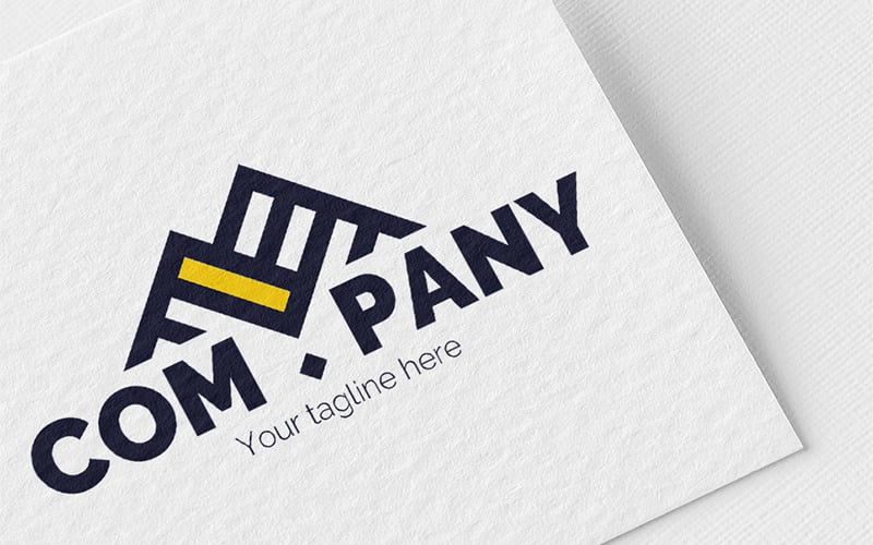 Download Шаблон логотипа "sand Mountain Logo Template" / sand Mountain Logo Template - Шаблон логотипа на тему графика mountain,embankment,mining,sand,crushed stone,gold,excavation,precious metals,logo,sign,minimalism,one color,two colors,emblem