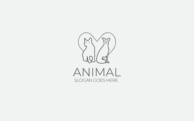 Download Шаблон логотипа "Animal Logo Template" / Animal Logo Template - Шаблон логотипа на тему графика logo,logo design,logo logo,logodesign,letter logo,logo new,logonew,modern logo,modernlogo,logologo
