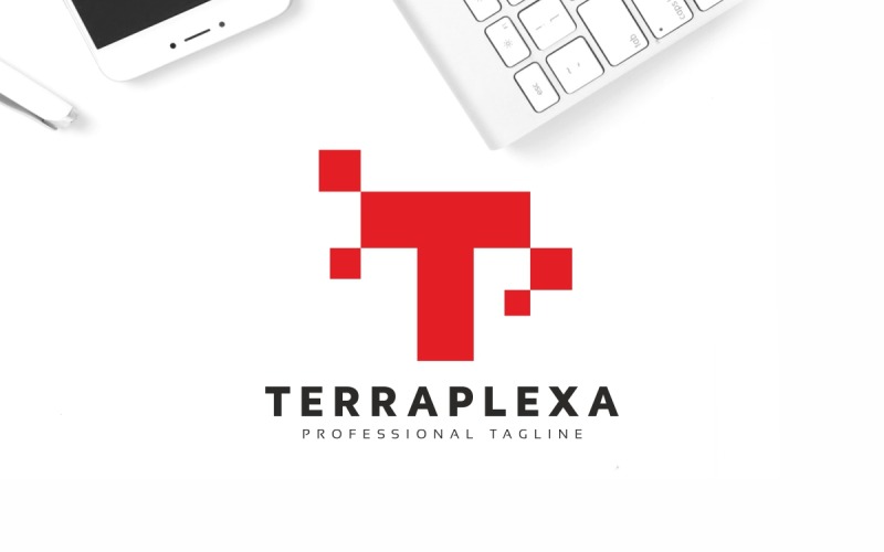 Download Шаблон логотипа "T Pixel Letter Logo Template" / T Pixel Letter Logo Template - Шаблон логотипа на тему графика brand,branding,business,circle,clean,clear,data,iconic,identity,it,letter,pixel,print ready,shadow,solution,solutions,symbol,t letter,time,timeless