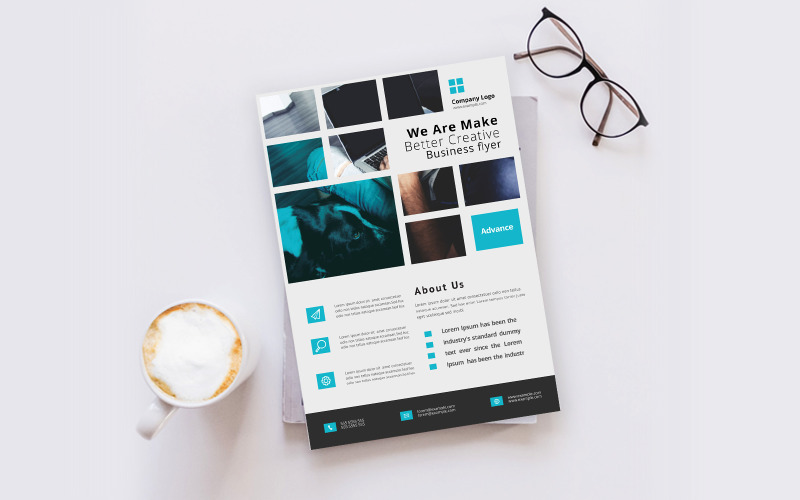 Download Фирменный стиль "Minimal Flyer - Corporate Identity Template" / Minimal Flyer - Corporate Identity Template - Фирменный стиль на тему графика template,flyer,business,modern,poster,corporate,design,a4,creative,simple,company,print,style,concept,element,sales,icon,idea,elegant,stylish