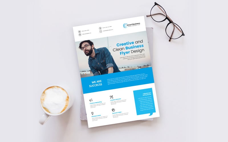Download Фирменный стиль "Minimal Flyer - Corporate Identity Template" / Minimal Flyer - Corporate Identity Template - Фирменный стиль на тему графика template,flyer,business,modern,poster,corporate,design,a4,creative,simple,company,print,style,concept,element,sales,icon,idea,elegant,stylish