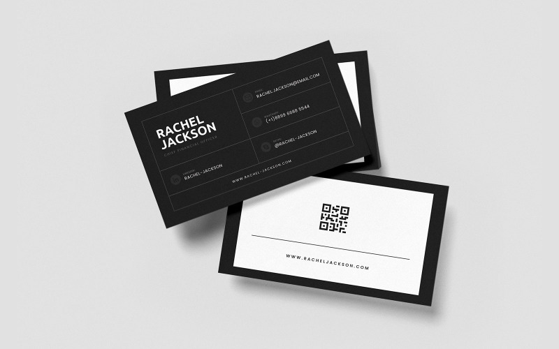 Download Фирменный стиль "Business Card v37 - Corporate Identity Template" / Business Card v37 - Corporate Identity Template - Фирменный стиль на тему графика professional,business,card,minimalist,modern,personal,corporate,company,profile,print,template,identity,clean,beauty
