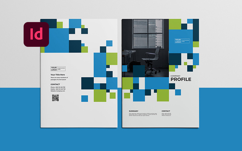 Download Фирменный стиль "Business Company Profile Brochure - Corporate Identity Template" / Business Company Profile Brochure - Corporate Identity Template - Фирменный стиль на тему графика a4,annual,annual report,business,business catalog,catalog,catalog template,catalogs,catalogue template,chart,charts,clean,corporate,customizable,customize,design,elegant,indesign,infographic,