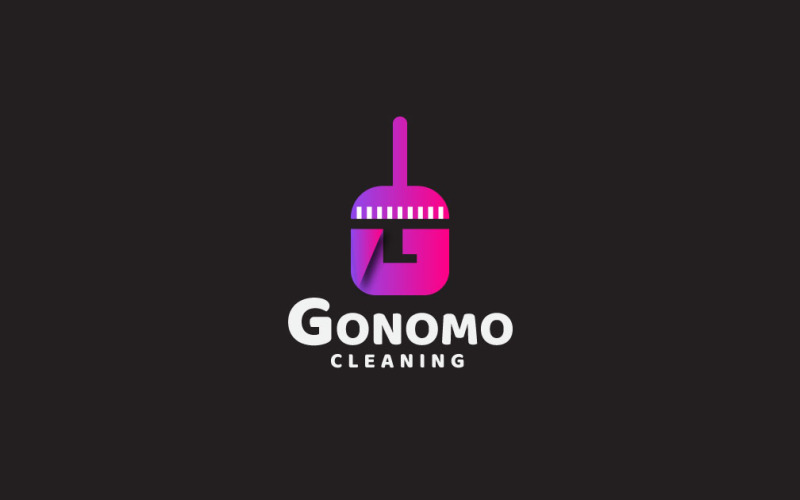 Modèle de logo de nettoyage