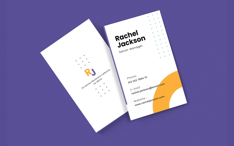 Professional Business Card v47 - Corporate Identity Template