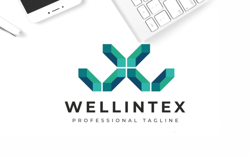 Download Шаблон логотипа "Wellintex W Letter Colorful Logo Template" / Wellintex W Letter Colorful Logo Template - Шаблон логотипа на тему графика app,bold,brand,branding,business,colorful,creation,creative,entrepreneur,identity,innovation,integration,letter,logo,logotype,media,modern,pixel,polygon,professional