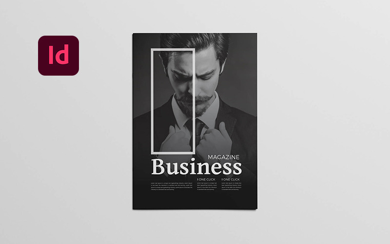Download Magazine Template "Business Magazine Template" / Business Magazine Template - Magazine Template на тему графика a4,annual,annual report,business,business catalog,catalog,catalog template,catalogs,catalogue template,chart,charts,clean,corporate,customizable,customize,design,elegant,indesign,infographic,