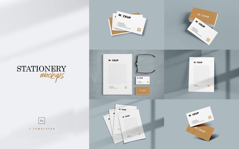 Stationery & Branding Vol.2 Product Mockup