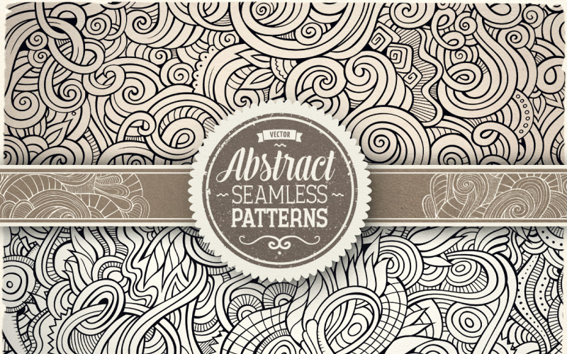 Abstract Vol 1 patroon