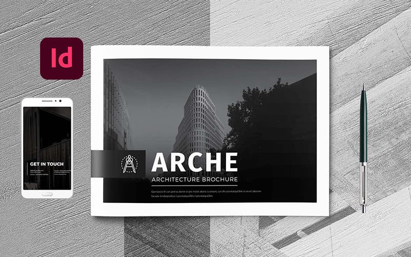 Download Фирменный стиль "A5 Architecture Brochure - Corporate Identity Template" / A5 Architecture Brochure - Corporate Identity Template - Фирменный стиль на тему графика a4,annual,annual report,business,business catalog,catalog,catalog template,catalogs,catalogue template,chart,charts,clean,corporate,customizable,customize,design,elegant,indesign,infographic,