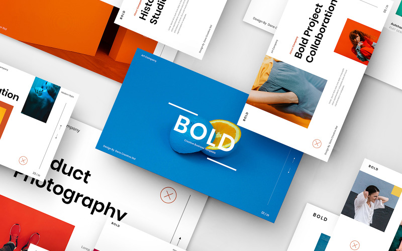 Bold - Kreativní firmy Google Slides
