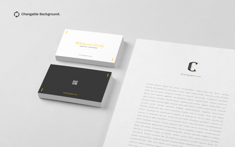 Business Card Vol.2 Ürün Maketi