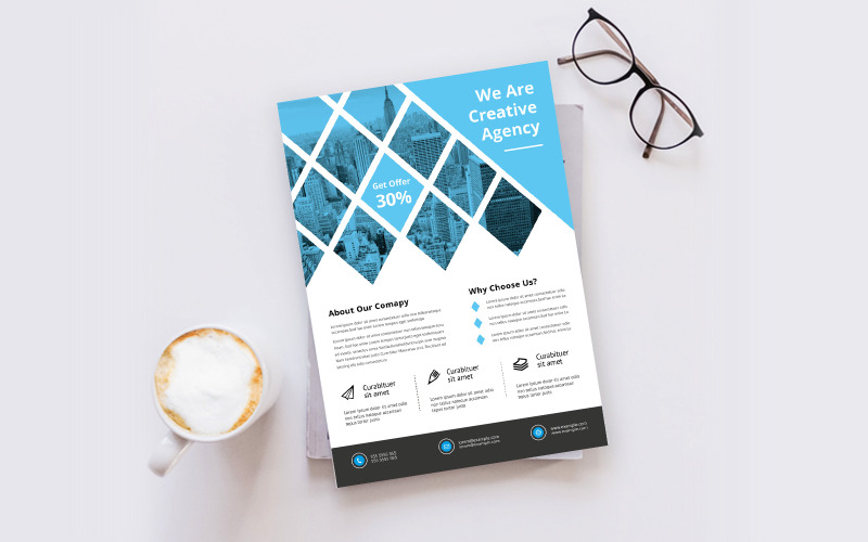 Download Фирменный стиль "Classic Flyer - Corporate Identity Template" / Classic Flyer - Corporate Identity Template - Фирменный стиль на тему графика template,flyer,business,modern,poster,corporate,design,a4,creative,simple,company,print,style,concept,element,sales,icon,idea,elegant,stylish