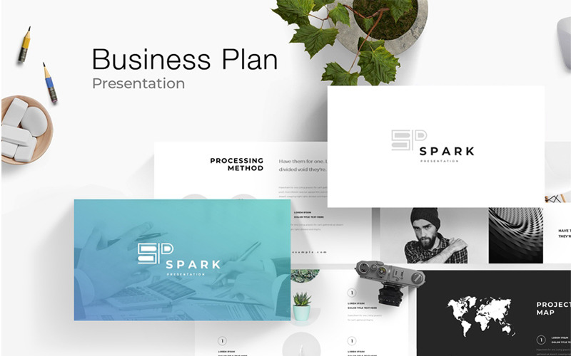 Creative and modern Presentation PowerPoint template