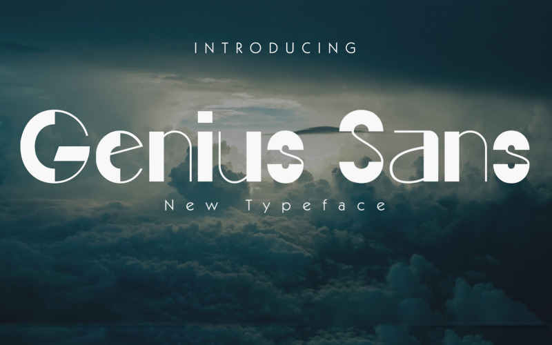 Genius Sans字体