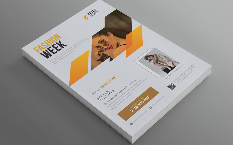Download Фирменный стиль "Modern Fashion Flyer Vol_ 83 - Corporate Identity Template" / Modern Fashion Flyer Vol_ 83 - Corporate Identity Template - Фирменный стиль на тему графика flyer,corporate,corporate flyer,creative flyer,travel flyer,creative business card,corporate card,liflet,computer,internet,stationery,id kit,blue,official,symple,green,logo,professional,moder