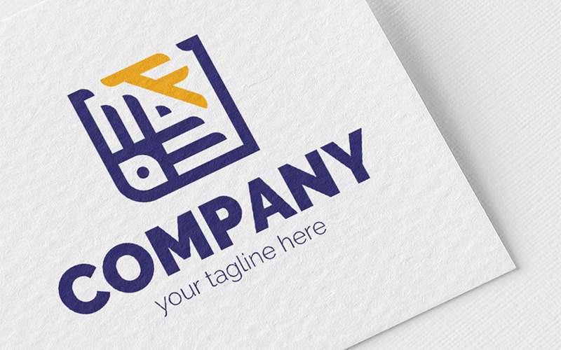 Download Шаблон логотипа "F + octopus Logo Template" / F + octopus Logo Template - Шаблон логотипа на тему графика letter f,octopus,tentacles,finance,help,support,square,rhombus,stability,business,logo,sign,minimalism,one color,two colors,emblem