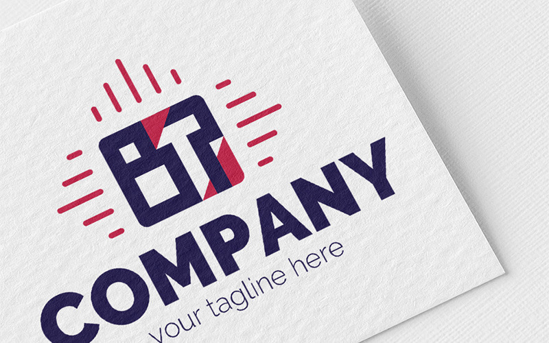 Download Шаблон логотипа "Glowing letters Logo Template" / Glowing letters Logo Template - Шаблон логотипа на тему графика letter b,letter t,square,diamond,glow,electricity,electrical,electronics,computers,communication,technology,lighting,lamp,rays,bright,sign,minimalism,one color,two colors,emblem