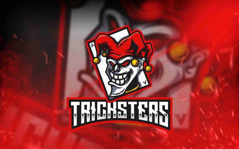 Plantilla de logotipo de Tricksters Esport